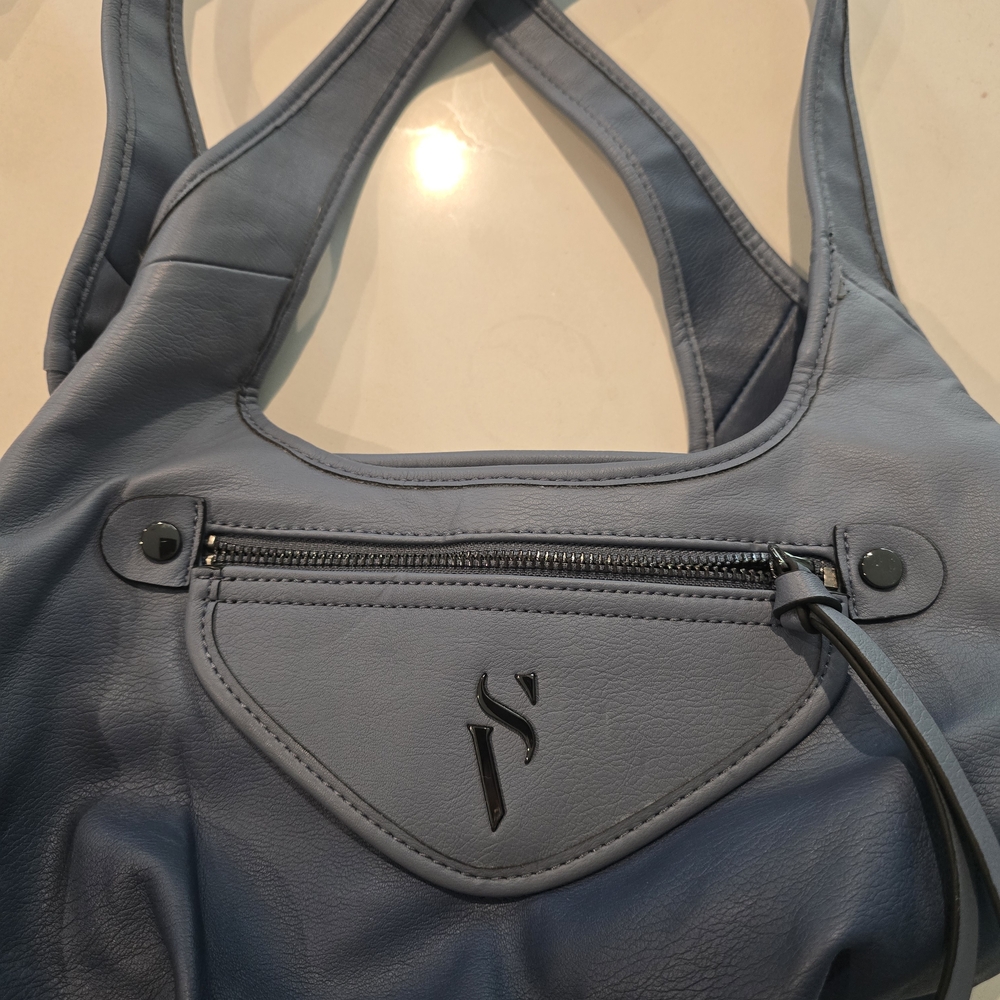 Ombre Vera Wang Elegant Gray Shoulder Bag